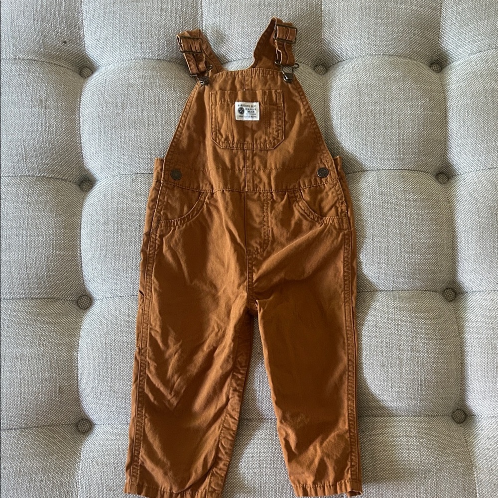 Carter's Tan Kids Overalls
